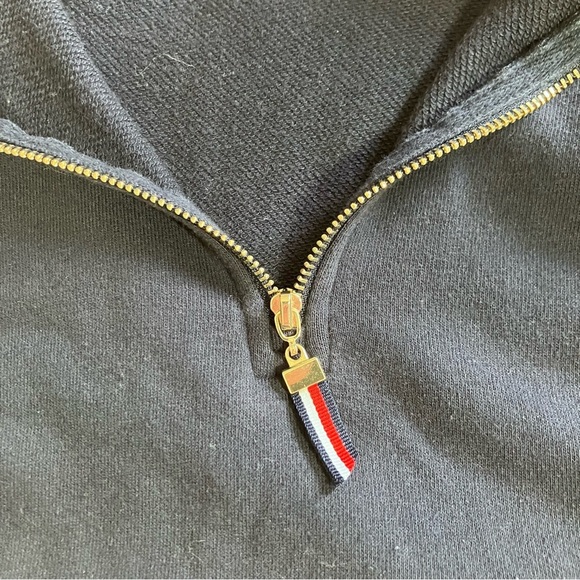 💜2FOR$17 Tommy Hilfiger Quarter-Zip Long Sleeve Shirt - Picture 7 of 11